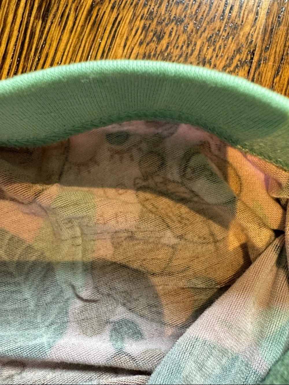 Little Sleepies Pink Sloth Pajama Set with Mint Trim - Picture 5 of 5